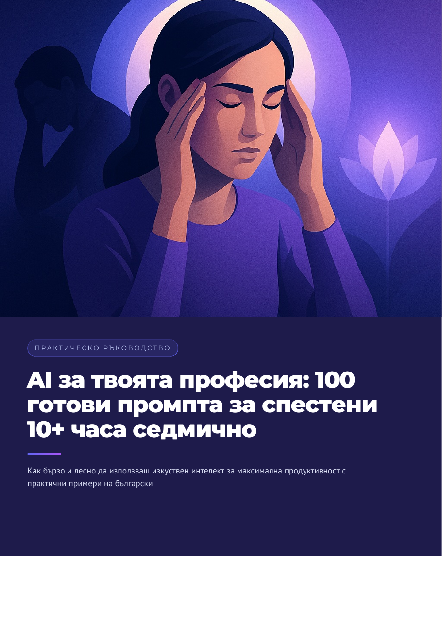 100 AI промпта за спестени 10 часа седмично