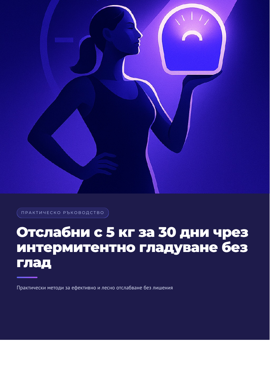 Отслабни с 5 кг за 30 дни без глад