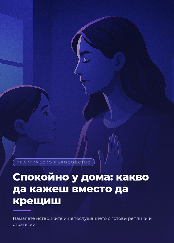 Спокойно у дома: какво да кажеш вместо да крещиш