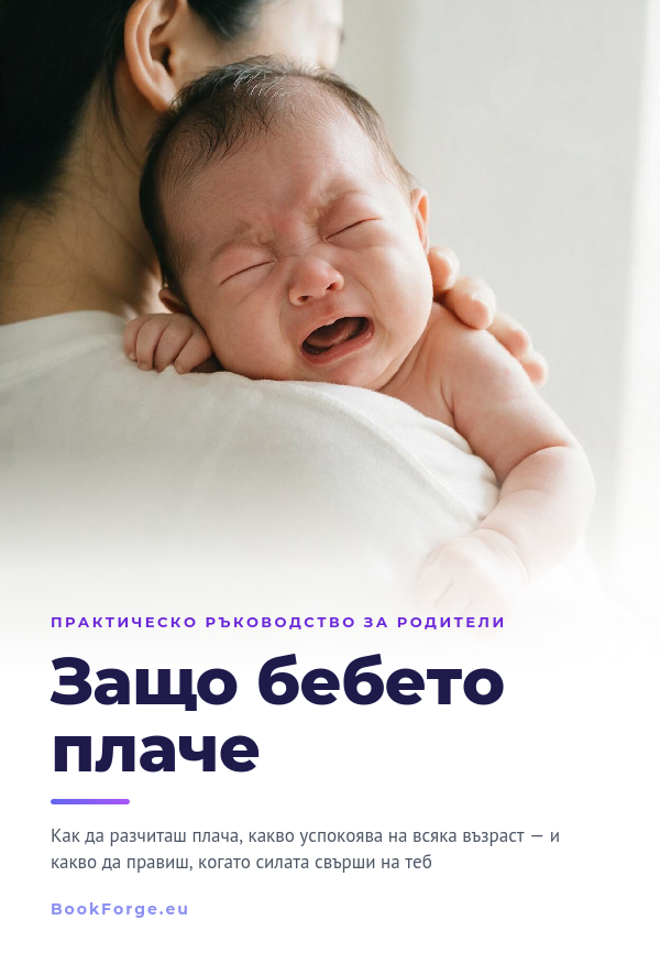 Защо бебето плаче